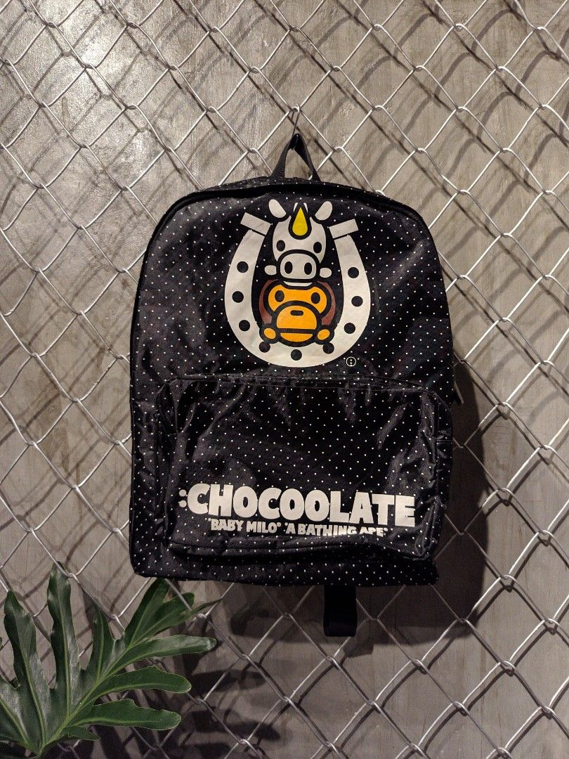 Bape chocoolate backpack clearance