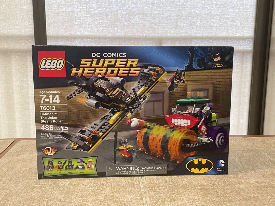 Batman The Joker Steam Roller 76013 LEGO BATMAN DC SUPERHEROES SEALED NEW IN BOX Hobbies Toys Toys Games on Carousell