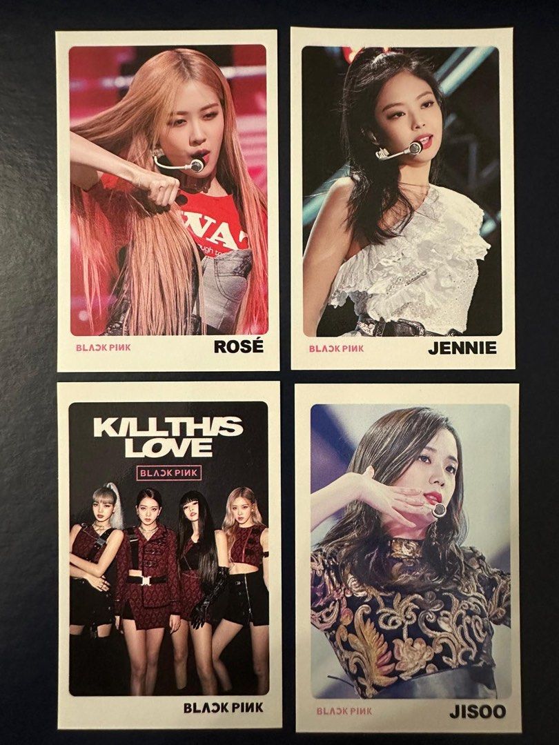 Blackpink Massage Card Set, Hobbies & Toys, Memorabilia & Collectibles,  K-Wave on Carousell