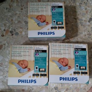 BNIB Philips In.Sight Baby Monitor - 3 sets