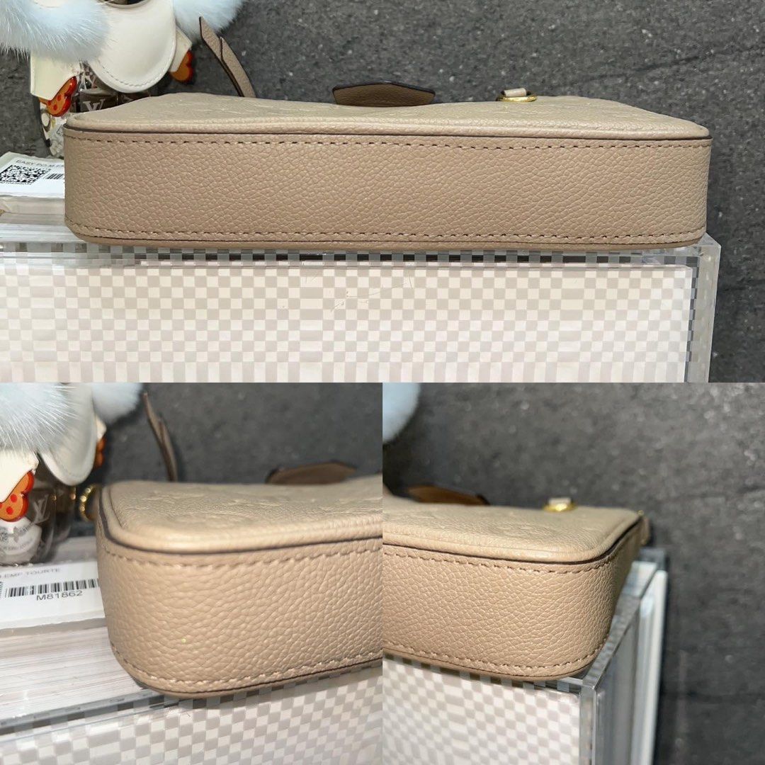 LV Félicie Pochette in Tourterelle (Grey) and Creme Monogram Empreinte –  Brands Lover