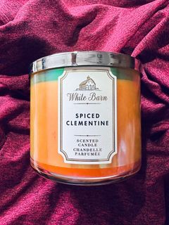 Brand New Bath & Body Works 3-Wick Candle Spiced Clementine BBW