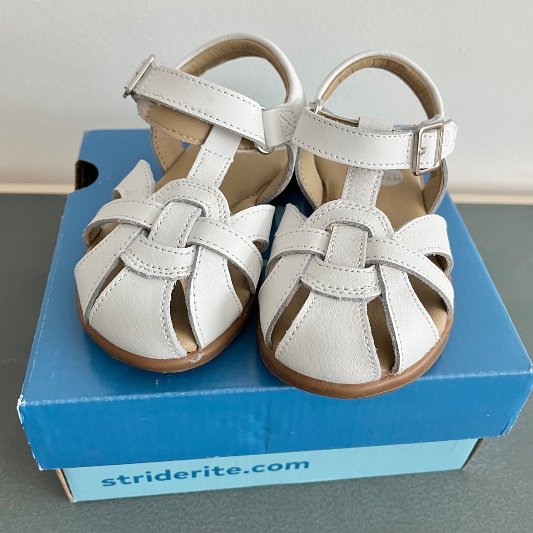 Stride rite leather sandals best sale