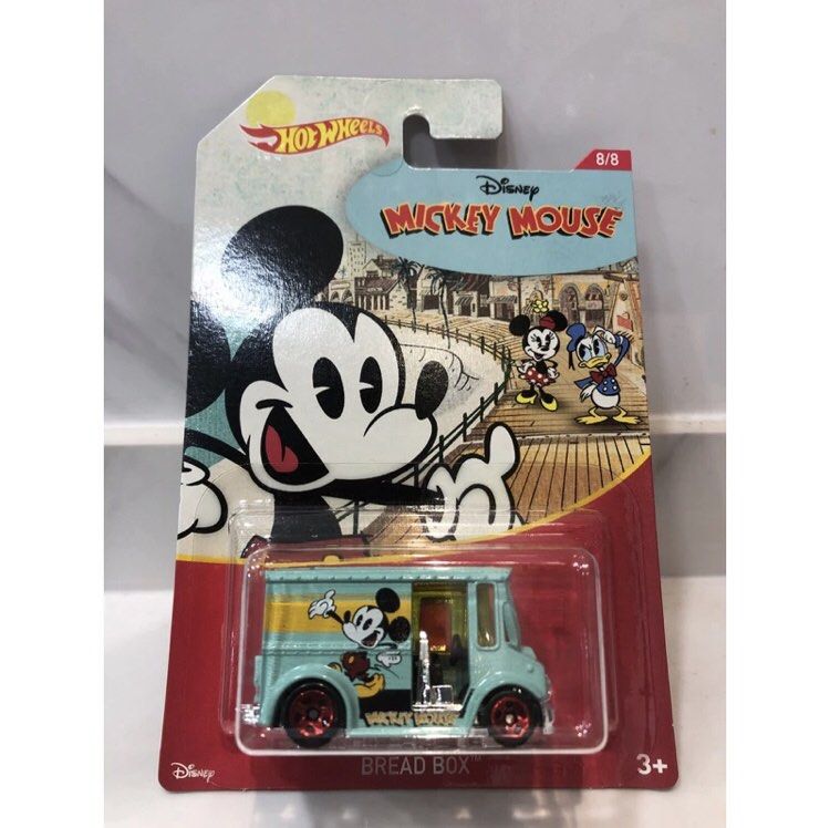 Hot wheels mickey mouse bread box sales