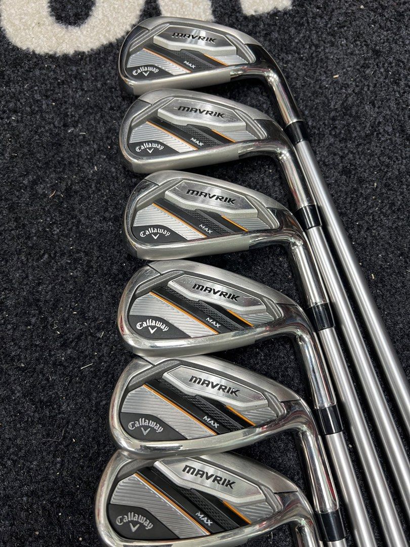 Callaway Mavrik Max iron set, Sports Equipment, Sports & Games, Golf on