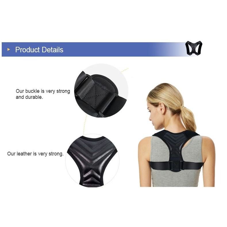 copy of Caretras Posture Corrector for Women and Men, Adjustable Upper Back  Brac