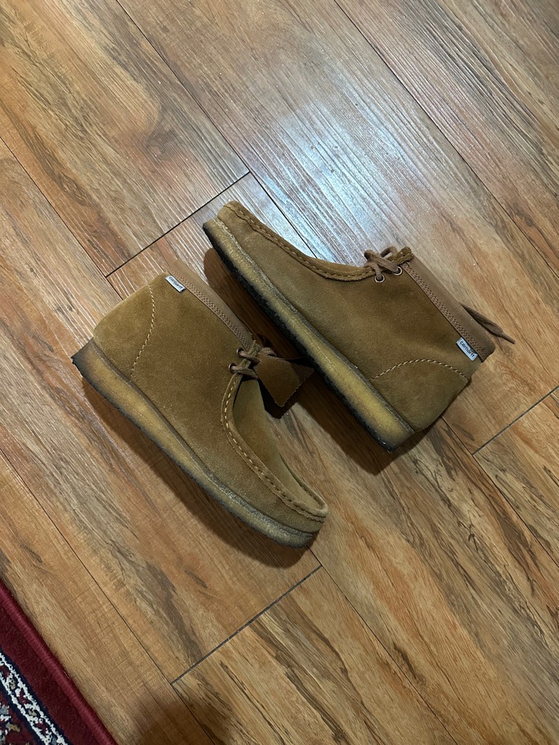 Carhartt x Clarks wallabee Men s Fashion Footwear Boots on
