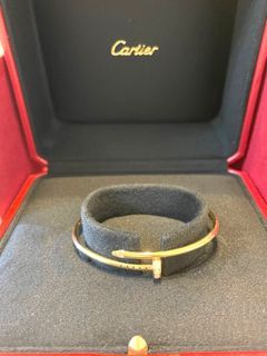 Cartier Juste un Clou Bracelet 手鐲，size 15 小型款  18K黃金，鑽石