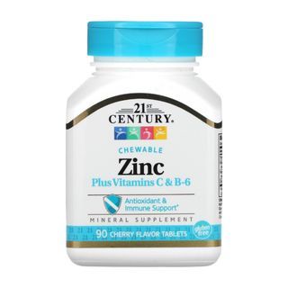 鋅+維他命C+B6 咀嚼片 zinc+ vitamin c+B6 chewable