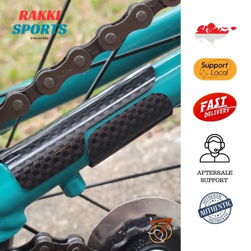 Carbon hot sale chainstay protector