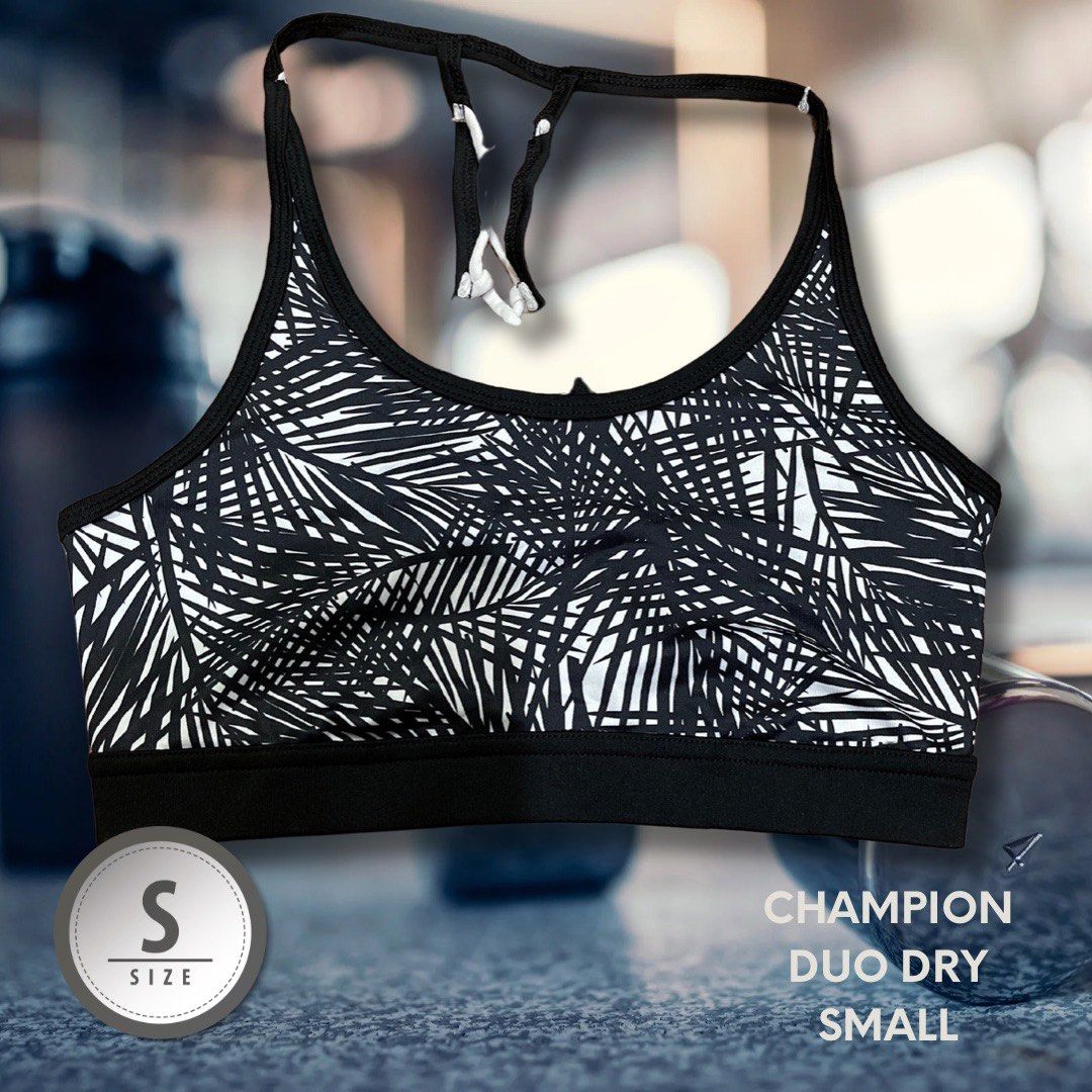 CHAMPION DUO DRY ACTIVEWEAR SPORTS BRA, Women's Fashion, Activewear on  Carousell