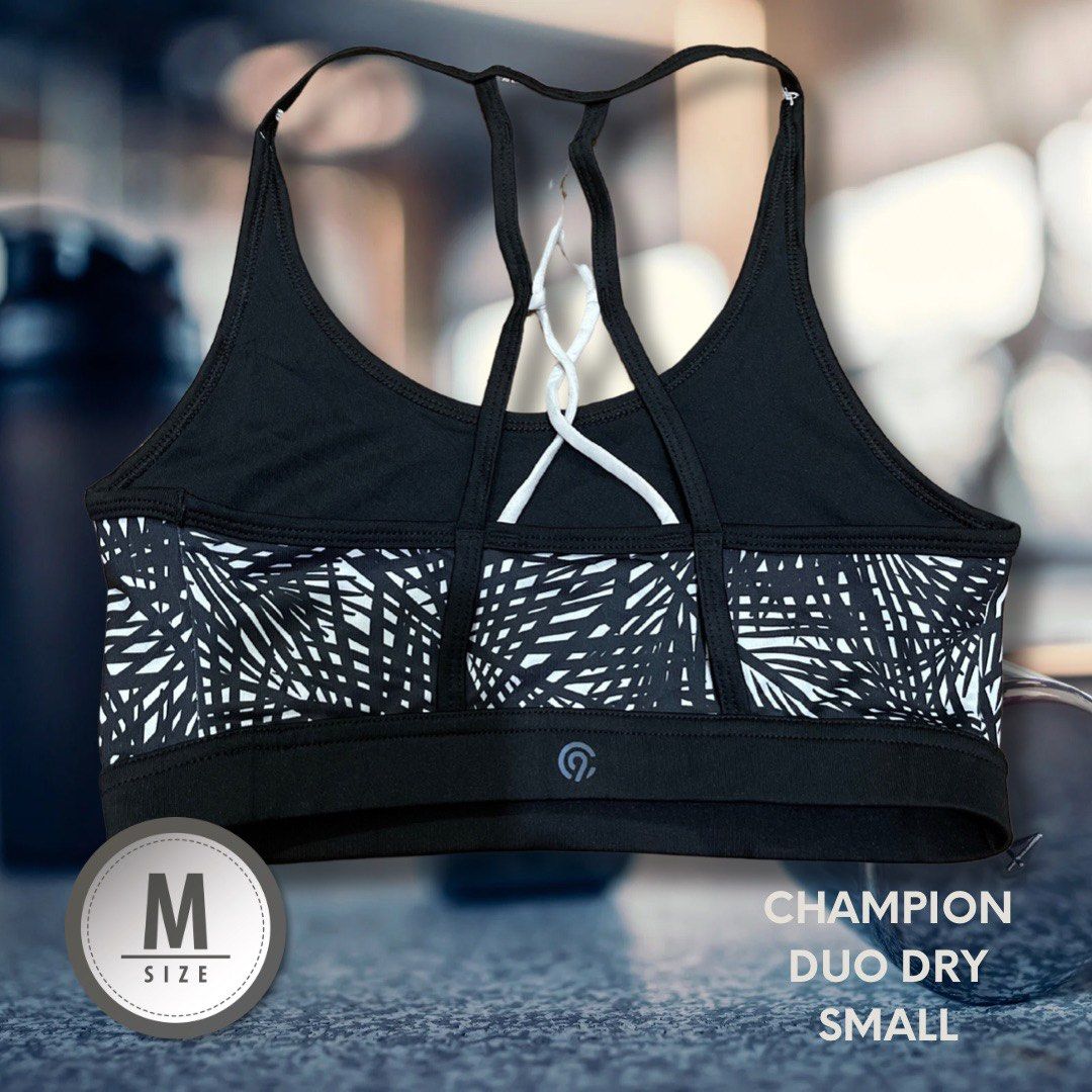 CHAMPION DUO DRY ACTIVEWEAR SPORTS BRA, Women's Fashion, Activewear on  Carousell
