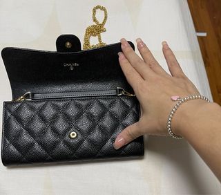 500+ affordable chanel caviar long wallet For Sale, Bags & Wallets