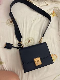 Charles&Keith bag 深藍色