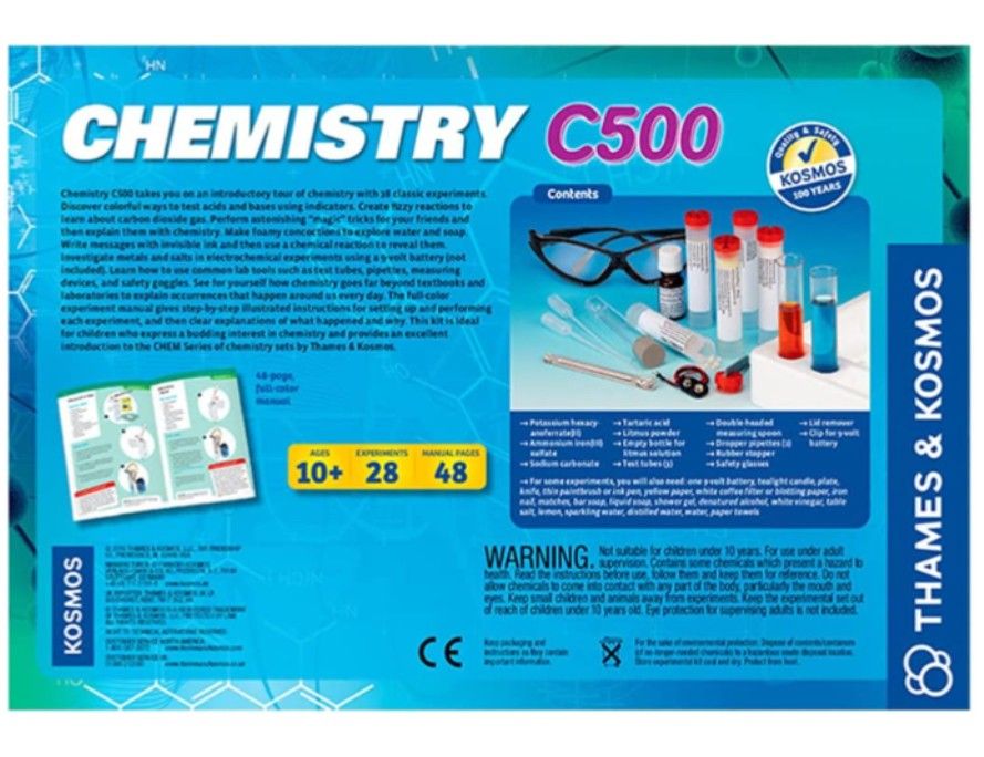 Chemistry 2025 c500 manual