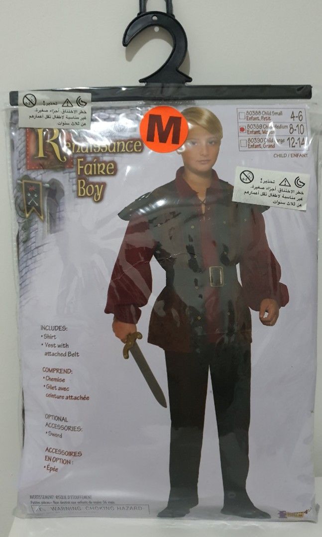 Medieval discount boy costume