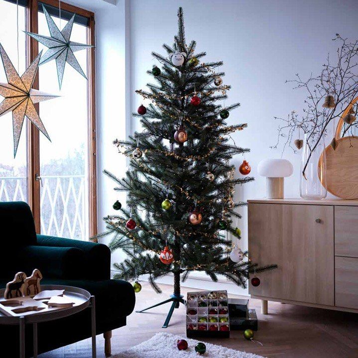 Christmas tree ikea Vinter 210cm(Height), Furniture & Home Living, Home