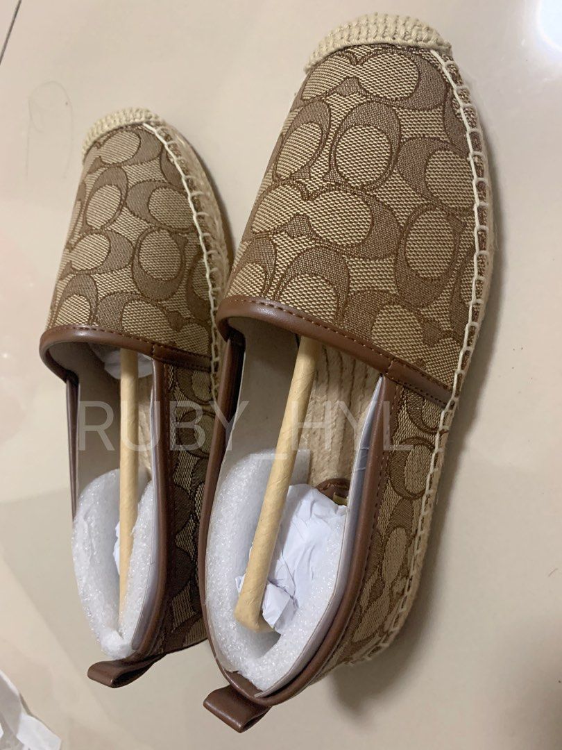 Coach Codi Espadrille In Signature Jacquard Women s Fashion