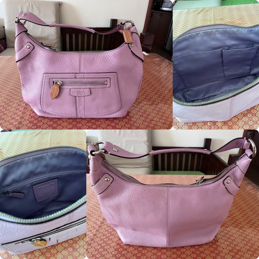 Coach lilac Hobo bag