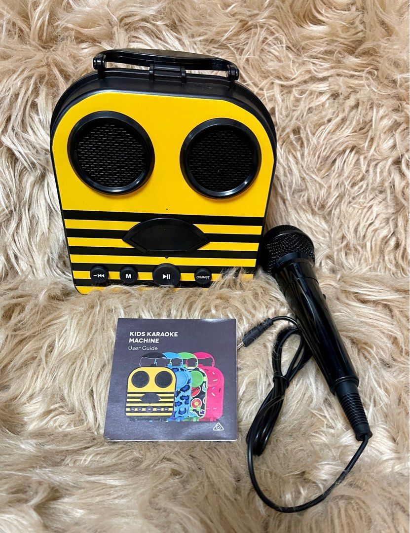 Cocoon Kids Karaoke Machine Php 1,000 ***new, deformed box on Carousell