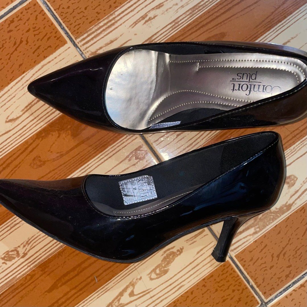 Comfort plus 2025 black heels