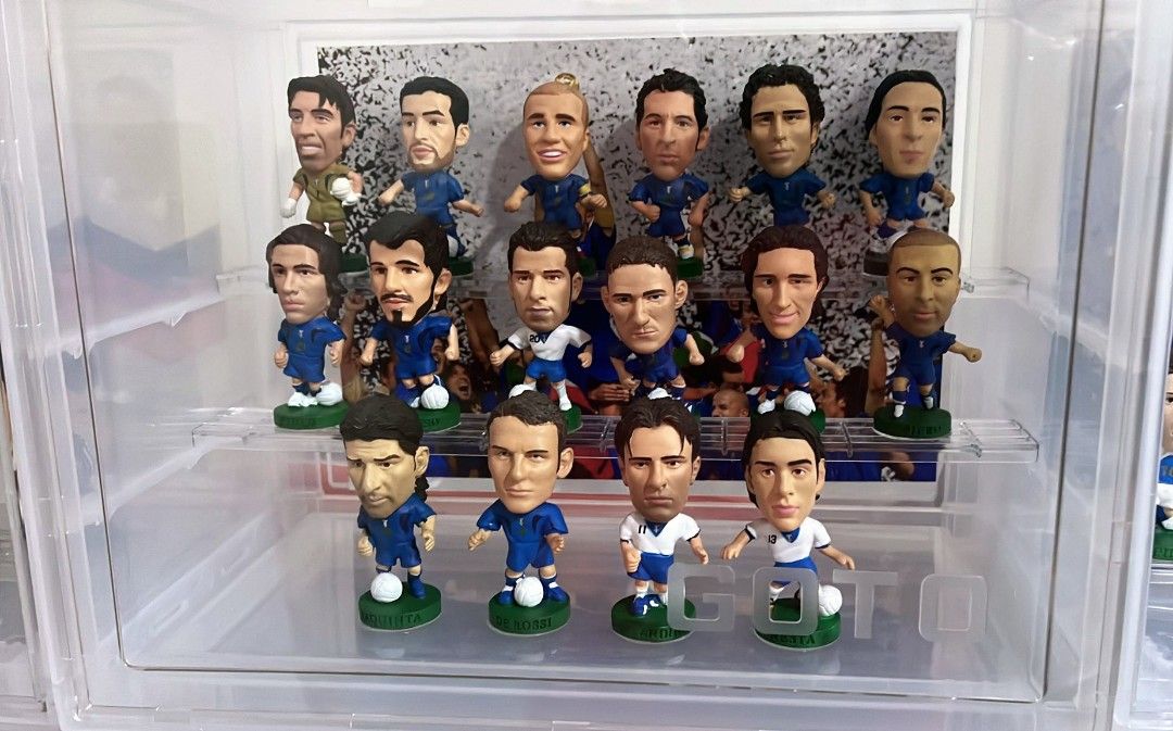 プロスターズ　ワールドチャンピオン 2006　イタリア代表セット Corinthian Prostars Italy WC 2006 winner box set, Hobbies & Toys