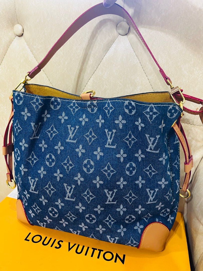 baguette lv denim, Women's Fashion, Bags & Wallets, Shoulder Bags on  Carousell