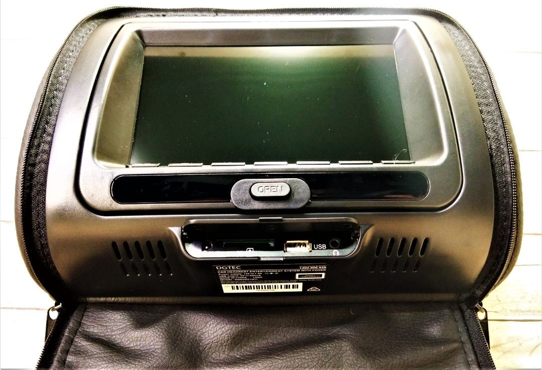 DGTEC Car DVD Headrest on Carousell
