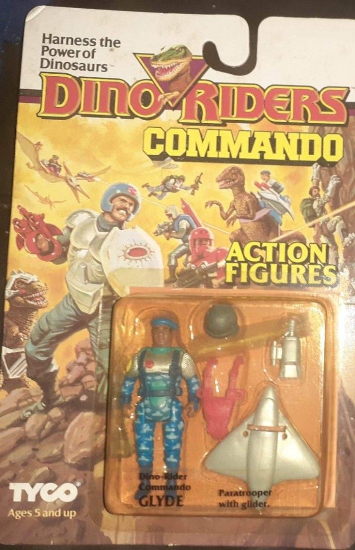 Dibo Riders Dino Riders Glyde Commandos, Hobbies & Toys, Toys & Games on Carousell