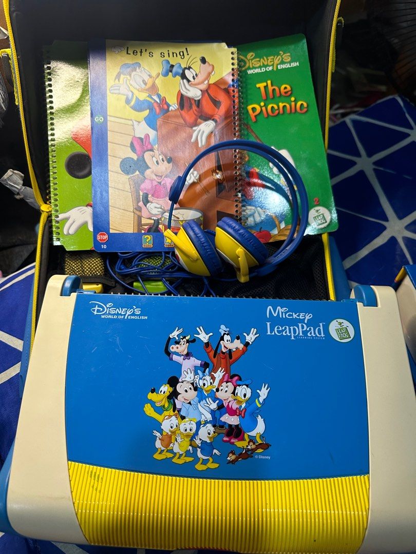 DISNEY LEAPPAD COMPLETE LEAPFROG, Hobbies & Toys, Toys & Games on 