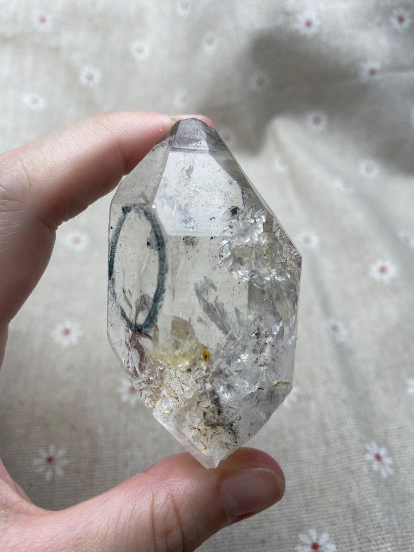 Double terminated sales herkimer diamond