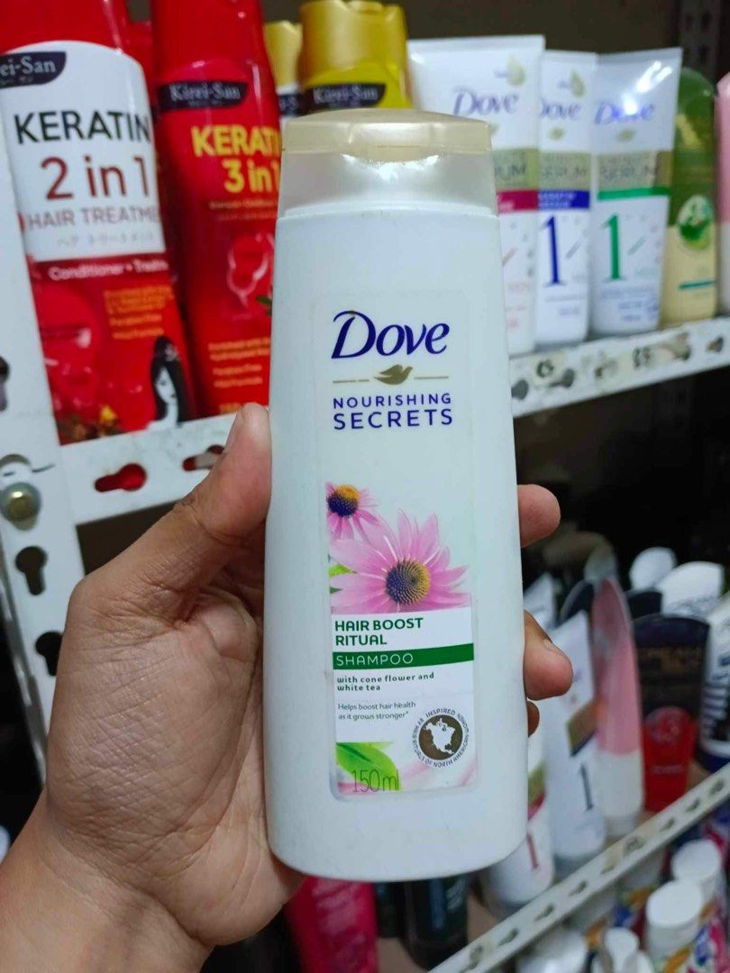 DOVE SHAMPOO AND CONDITIONER- Grocery Pull out! (Category: Hair) located in Manila. Submitted by ace02_ (Listing ID 1253294244, Image 1). Description: DOVE SHAMPOO AND CONDITIONER!! BRAND NEW GROCERY PULL-OUT! Available per Box and Retails Pwede Lalamove COP or shopee checkout only! Pm for Interested Buyer ❤️.