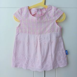 Dress pink 8 bulan | minidress | dress baby | preloved