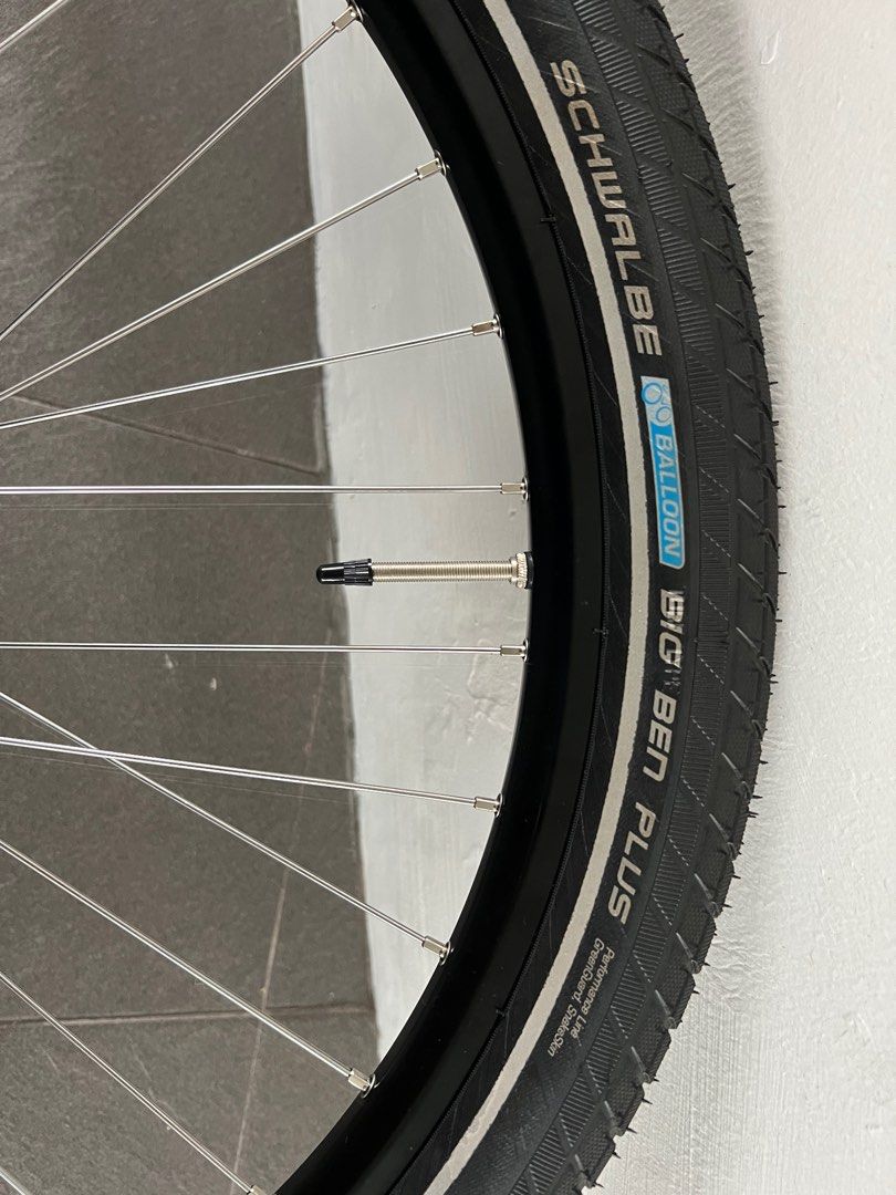 DT Swiss Wheelset with Schwalbe Big Ben Plus Tyres & Tubes (26