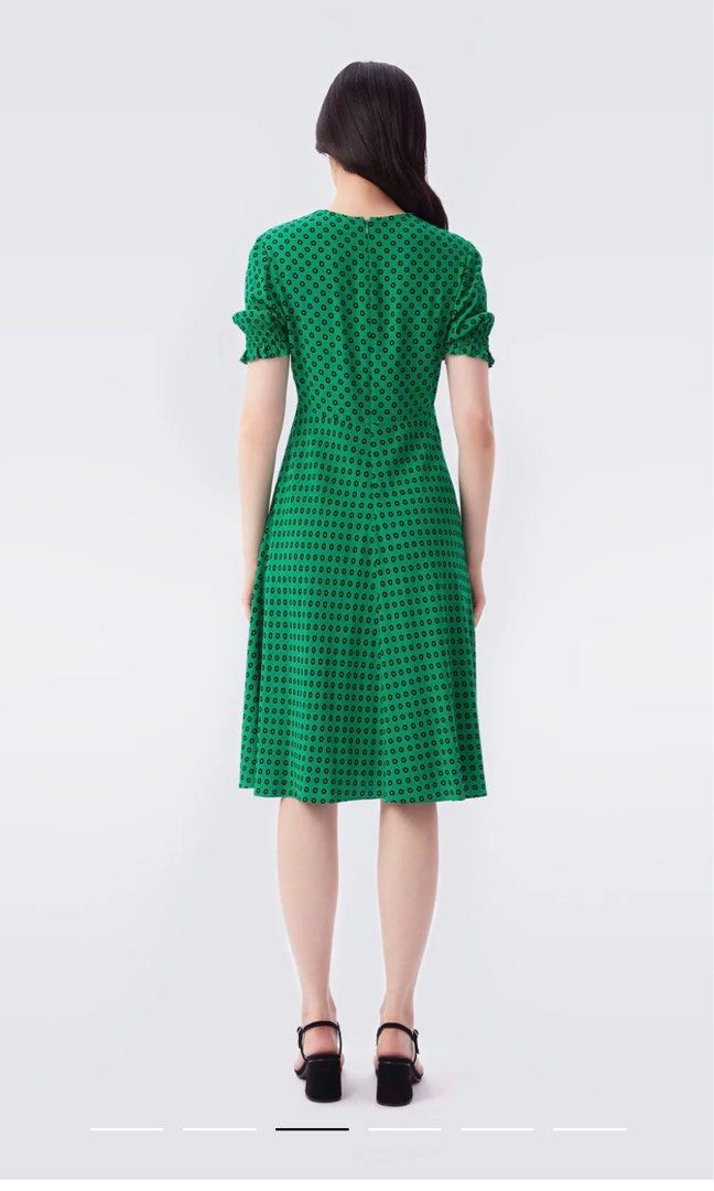 Dvf jemma dress top