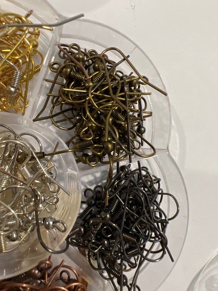Earring hooks hobby craft materials supplies Hobbies Toys