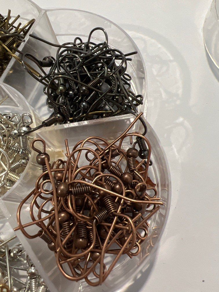 Earring hooks hobby craft materials supplies Hobbies Toys