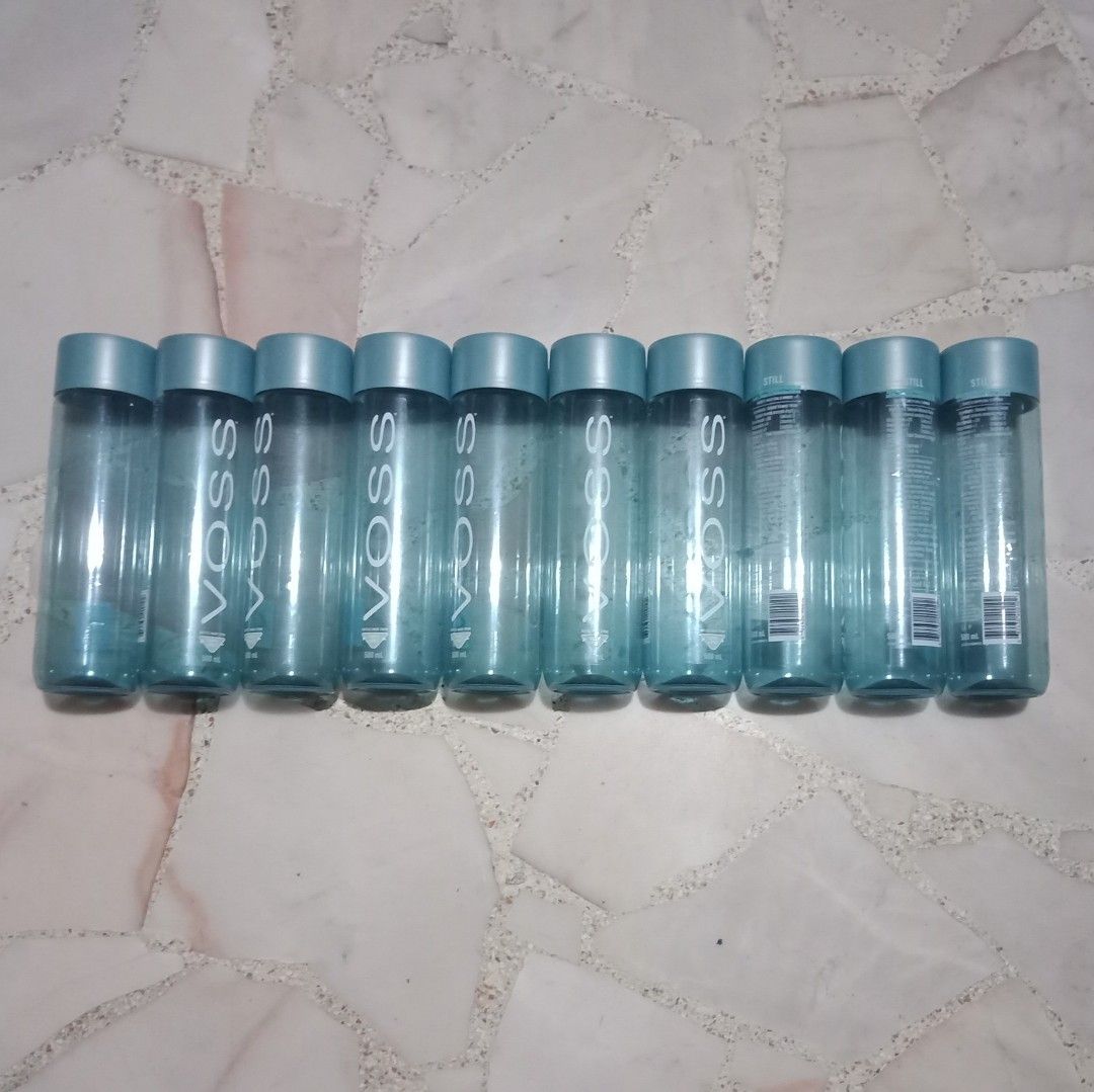 empty VOSS bottles 500ml x20, Furniture & Home Living, Kitchenware