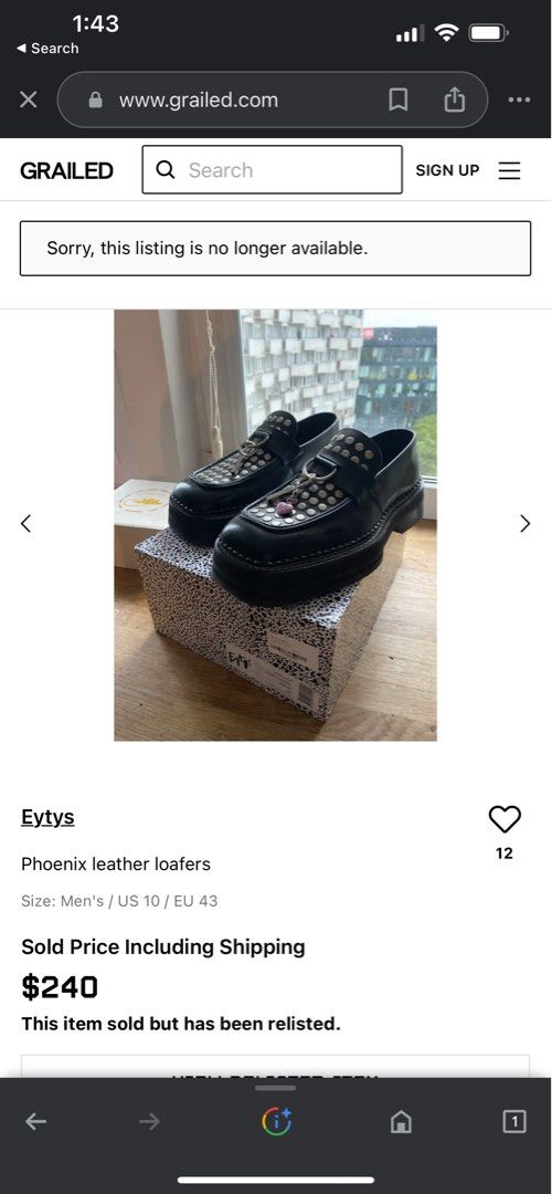 Eytys phoenix loafer shop