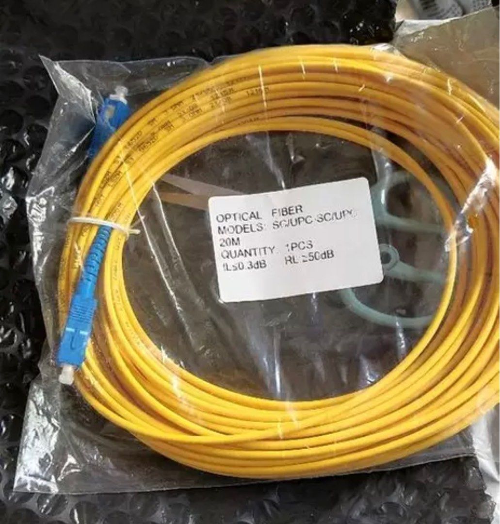 Fiber patch cord cable for pldt globe converge globe sky