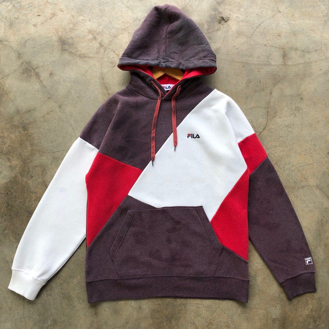Fila script shop hoodie sweatshirt
