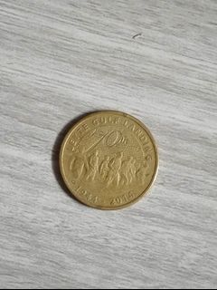 Five Pesos Leyte Gulf Landing and Bagong Bayani Coins