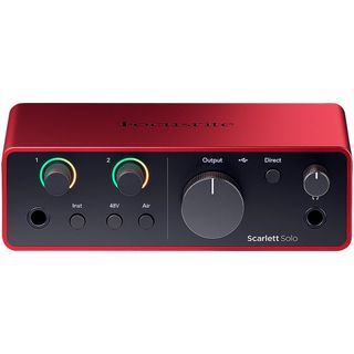 focusrite  scarlett solo gen 4