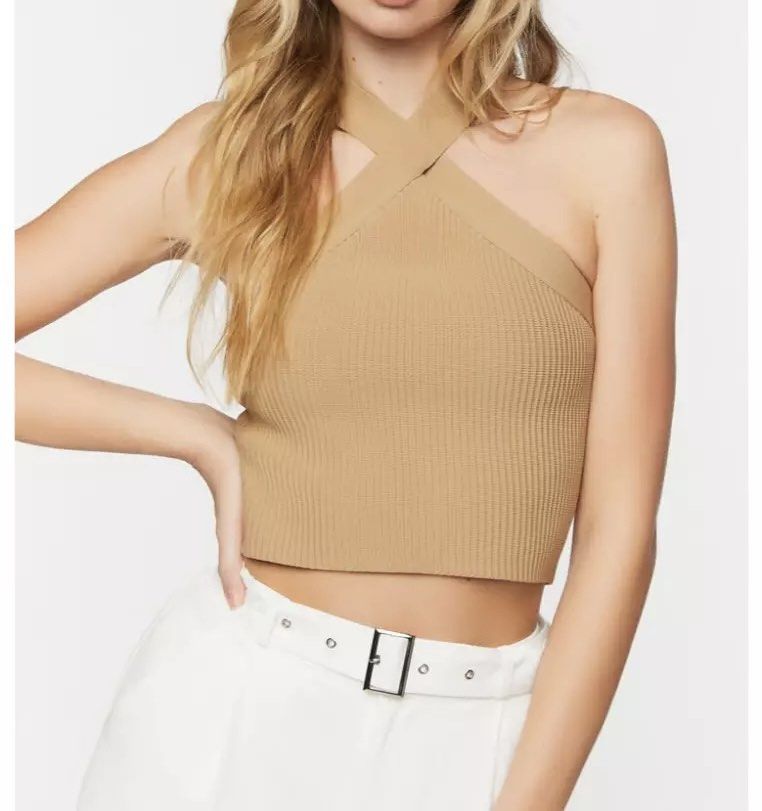 criss cross tank top forever 21