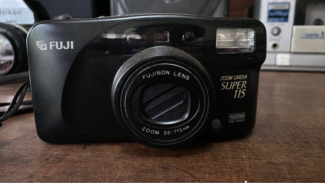 Fuji Zoom Cardia Super 115, Photography, Cameras on Carousell