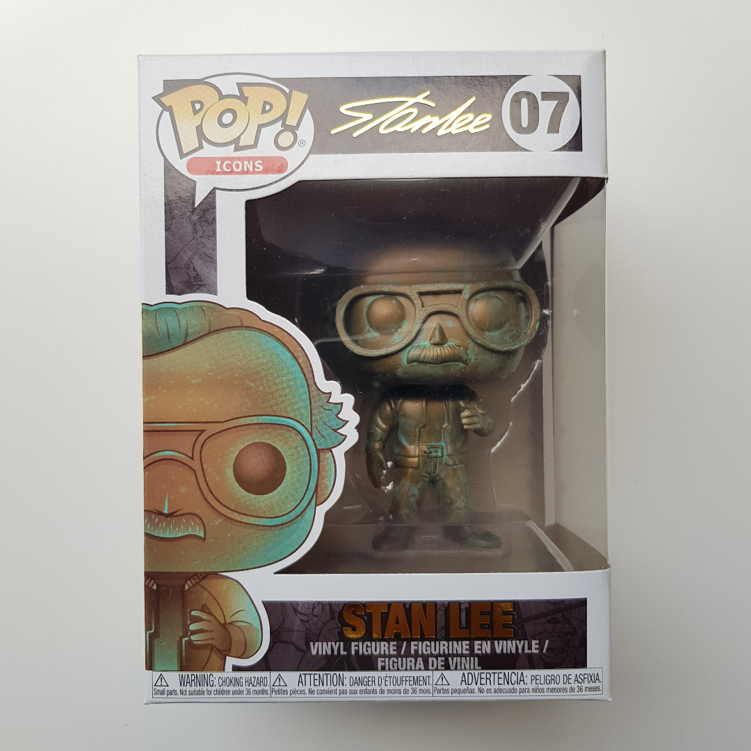 Funko pop top stan lee patina
