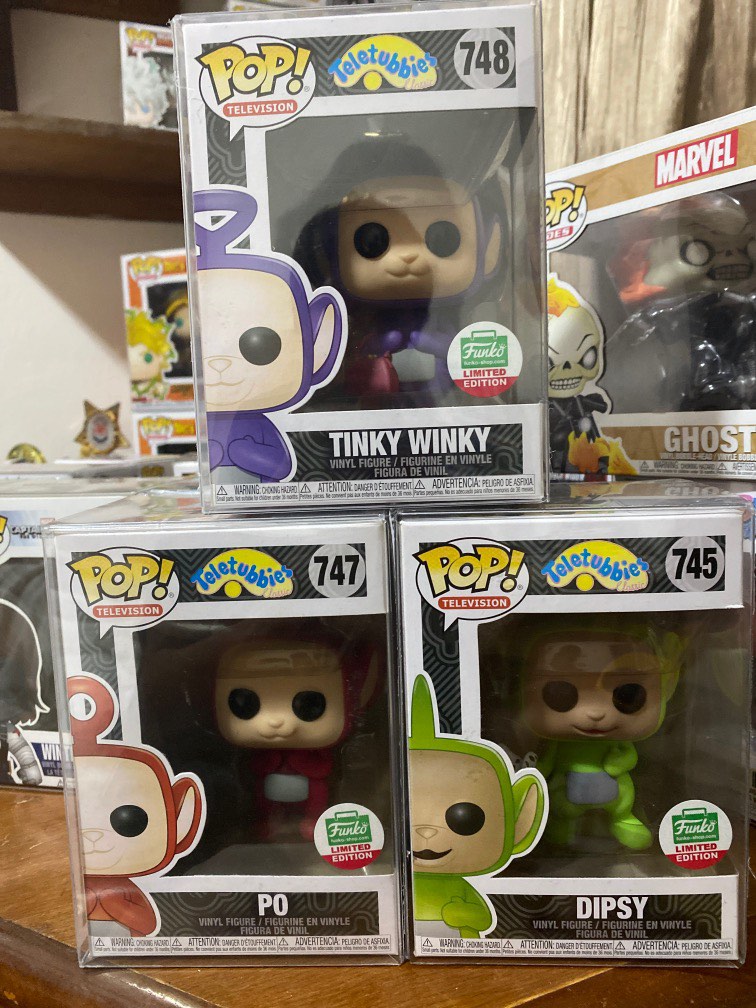 funko pop! television teletubbies VAULTED funko exclusive tinky winky
