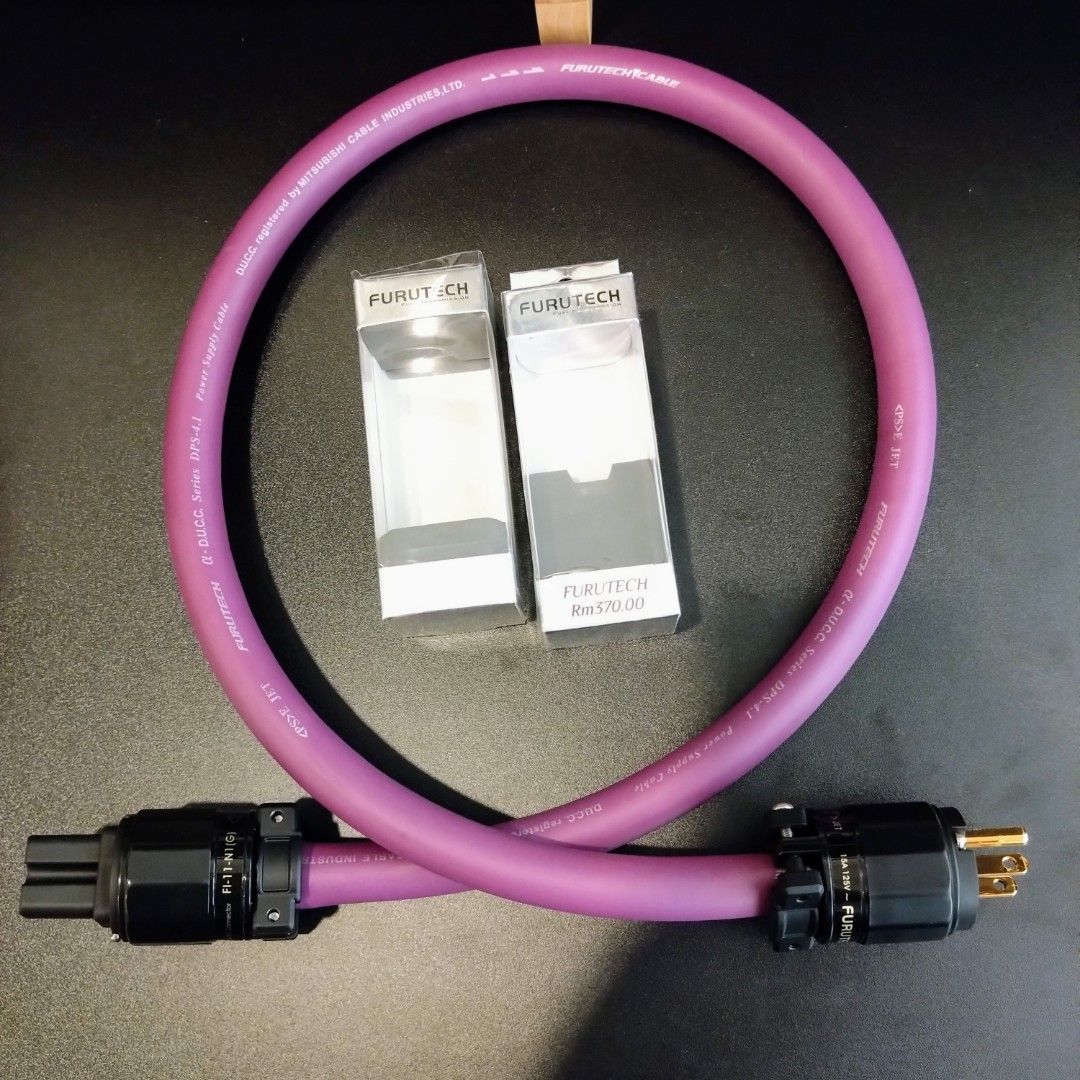 Furutech DPS 4.1 Power Cable, Audio, Other Audio Equipment on Carousell