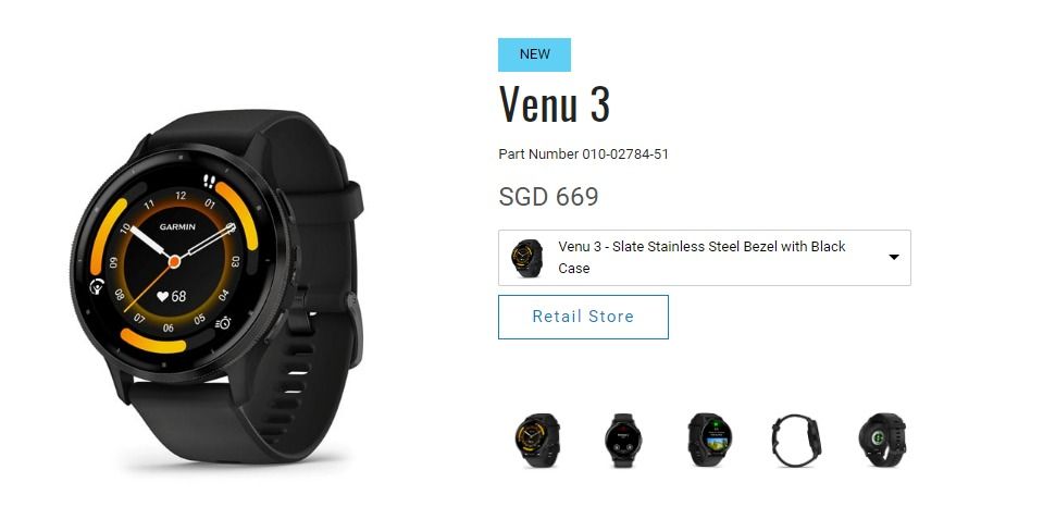 garmin vivo active 5 venu 3