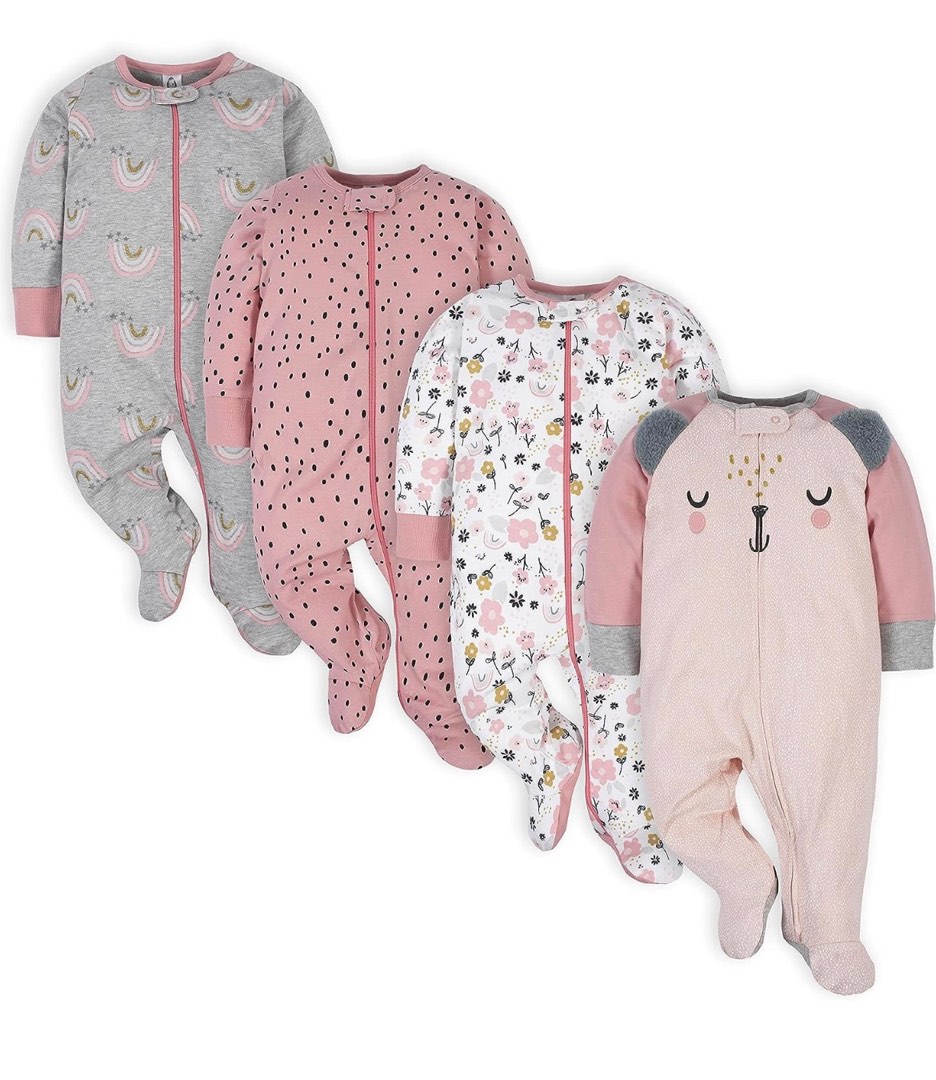 Gerber Footie Pyjamas Baby Onesie Baby Romper Babygrow